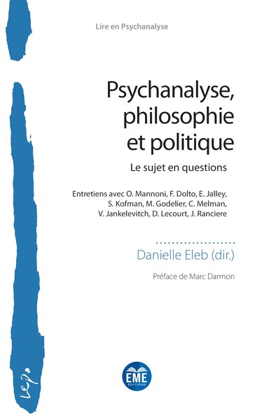 Picture of Psychanalyse, philosophie et politique