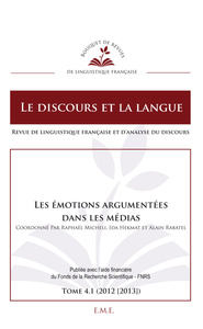 Image de Les émotions argumentées dans les médias