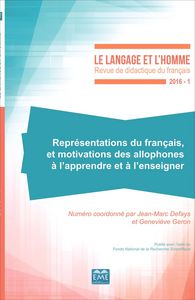 Picture of Représentations du français et motivations des allophones à l'apprendre et à l'enseigner