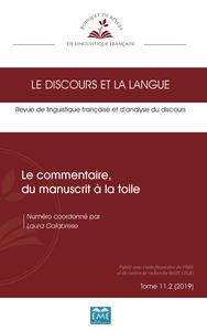 Picture of Le commentaire, du manuscrit à la toile