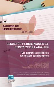 Picture of Sociétés plurilingues et contact de langues