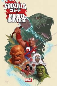 Image de Godzilla vs the Marvel Universe