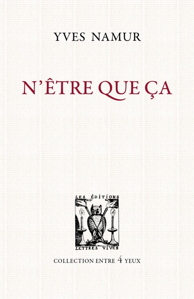 Image de N'être que ça