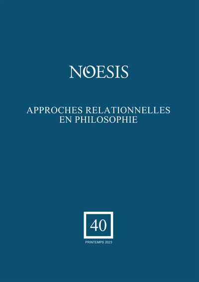 Image de Approches relationnelles en philosophie