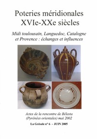 Picture of Poteries meridionales XVIe XXe siècles