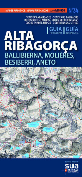 Picture of ALTA RIBAGOREA - MAPAS PIRENAICOS