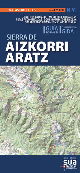 Picture of SIERRA DE AIZKORRI-ARATZ - MAPAS PIRENAICOS