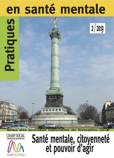 Picture of Pratiques en santé mentale n°2 - 2019. Santé mentale, citoyenneté  et pouvoir d'agir