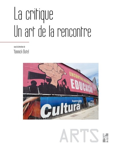 Image de La critique, un art de la rencontre