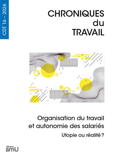 Picture of Organisation du travail et autonomie des salariés