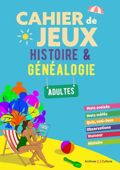 Image de Cahier de jeux - histoire et généalogie