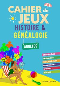 Image de Cahier de jeux - histoire et généalogie