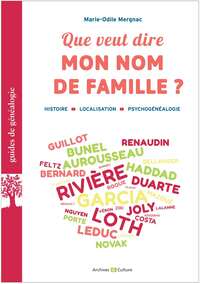 Image de Que veut dire mon nom de famille?