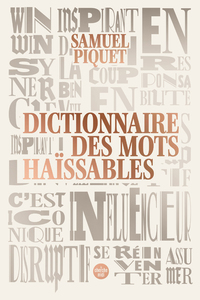 Picture of Dictionnaire des mots haïssables