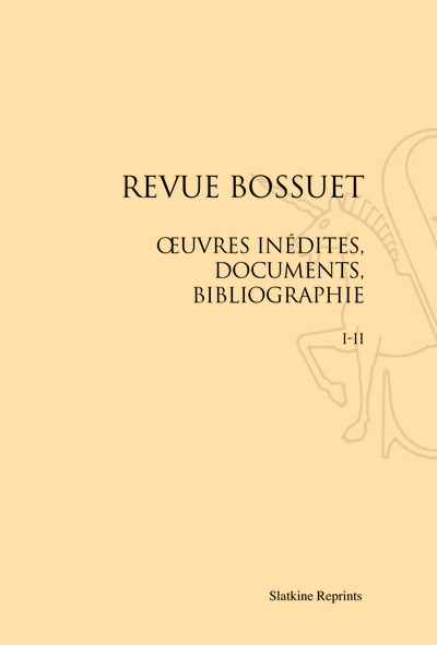 Picture of Revue Bossuet (1900-1911). Pack de 5 volumes