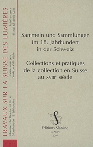 Image de Sammeln und Sammlungen im 18. Jahrhundert in der Schweiz