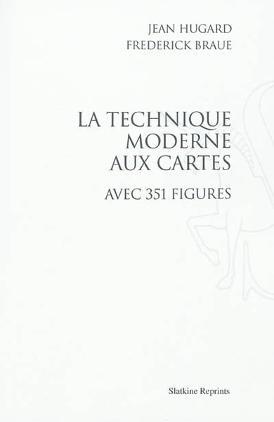 Image de La Technique moderne aux cartes, avec 351 figures.(1987)