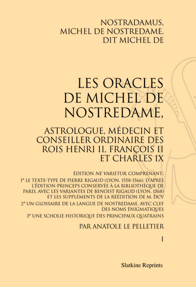 Image de Les Oracles (1867). Pack de 2 volumes