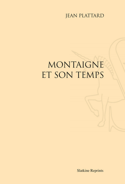 Image de Montaigne et son temps (1933)