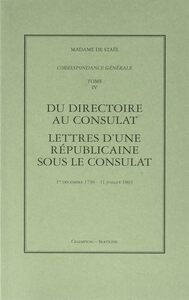 Image de Correspondance générale T4. 1796-1803