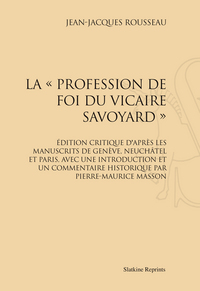 Image de La Profession de foi du vicaire savoyard (1914)