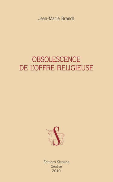 Picture of Obsolescence de l’offre religieuse