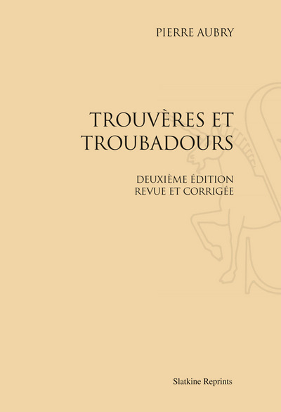 Image de Trouvères et troubadours (1910)