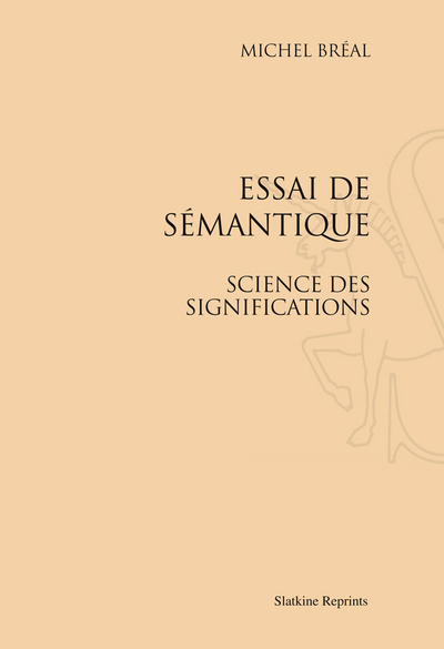 Image de Essai de sémantique - Science des significations (1924)
