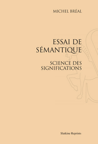 Image de Essai de sémantique - Science des significations (1924)