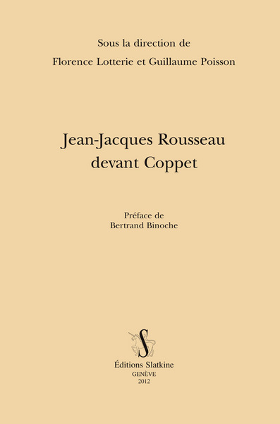 Picture of Jean-Jacques Rousseau devant Coppet
