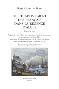 Image de DE L'ÉTABLISSEMENT DES FRANÇAIS DANS LA RÉGENCE D'ALGER