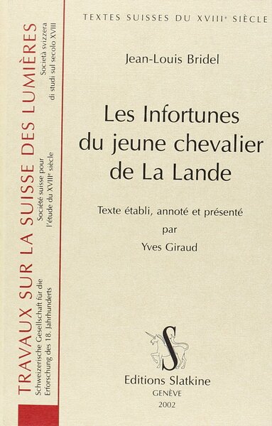 Image de Les infortunes du jeune chevalier de La Lande