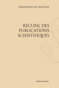 Image de Recueil des publications scientifiques. (1922)