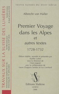Image de Premier voyage dans les Alpes et autres textes. 1728-1732