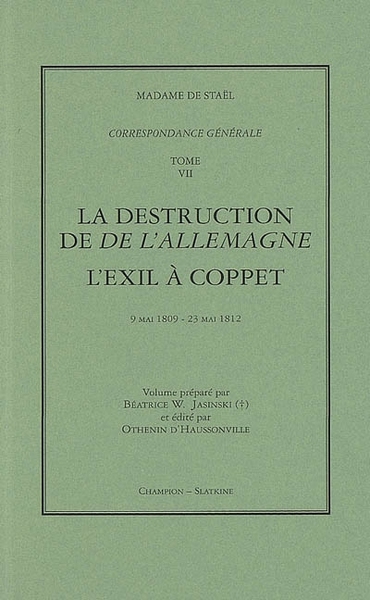 Image de Correspondance générale T7. 15 MAI 1809 - 23 MAI 1812.