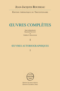 Picture of Œuvres autobiographiques. 2 volumes brochés