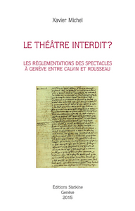 Image de LE THEATRE INTERDIT