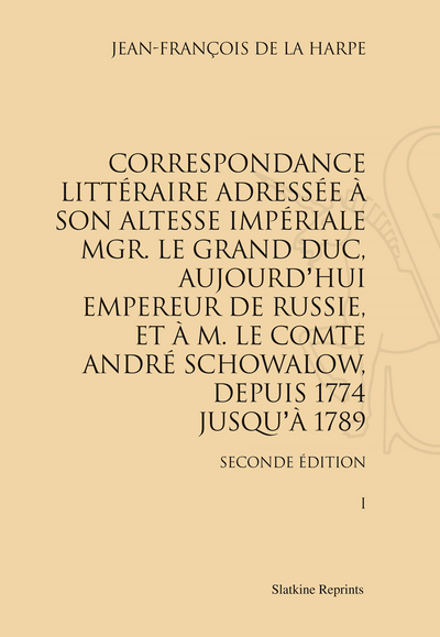 Image de Correspondance littéraire (1820). Pack de 4 volumes