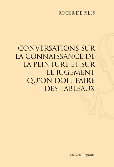 Picture of CONVERSATIONS SUR LA CONNAISSANCE DE LA PEINTURE...(1677)