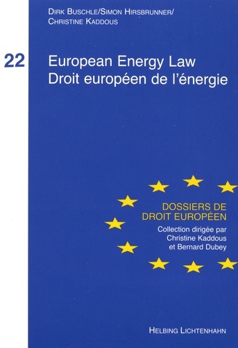 Picture of EUROPEAN ENERGY LAWDROIT EUROPÉEN DE L'ÉNERGIE
