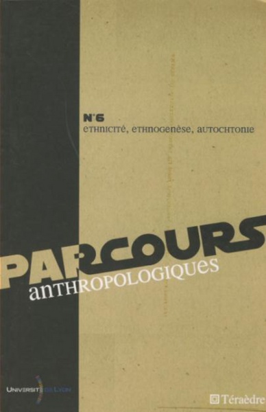 Picture of Parcours anthropologiques N° 6