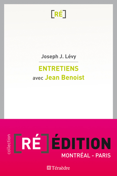Image de Entretiens avec Jean Benoist