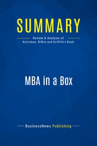 Image de Summary: MBA in a Box