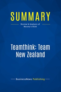Image de Summary: Teamthink: Team New Zealand