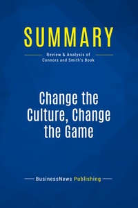 Image de Summary: Change the Culture, Change the Game