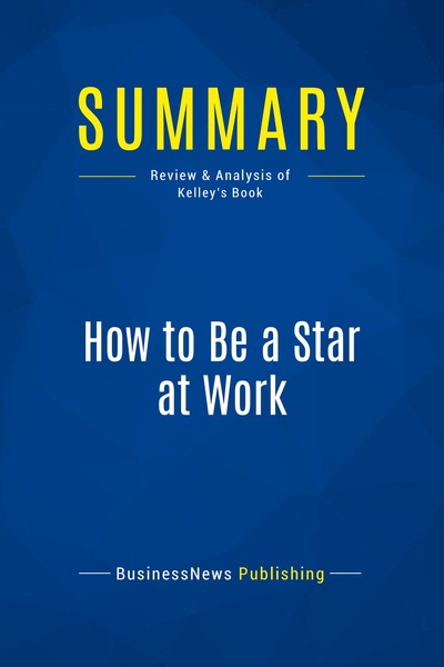 Picture of Summary: How to Be a Star at Work