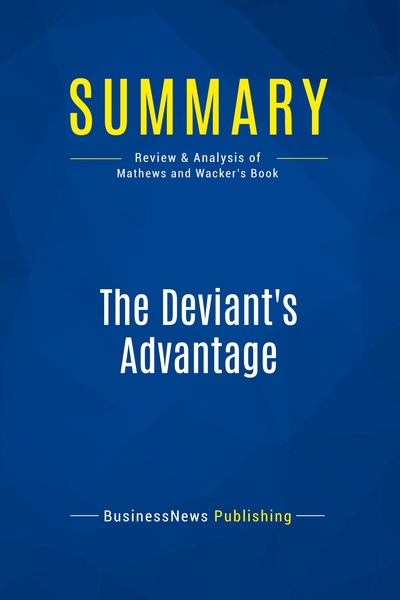 Image de Summary: The Deviant's Advantage