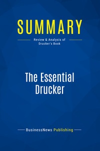 Image de Summary: The Essential Drucker