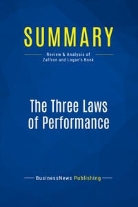 Picture of Summary: The Three Laws of Performance
