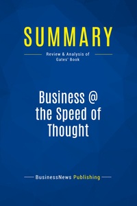 Picture of Summary: Business @ the Speed of Thought